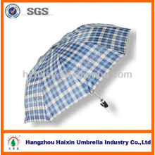 Big Size Polyestergewebe billige 2 Falten Regenschirm für Birma